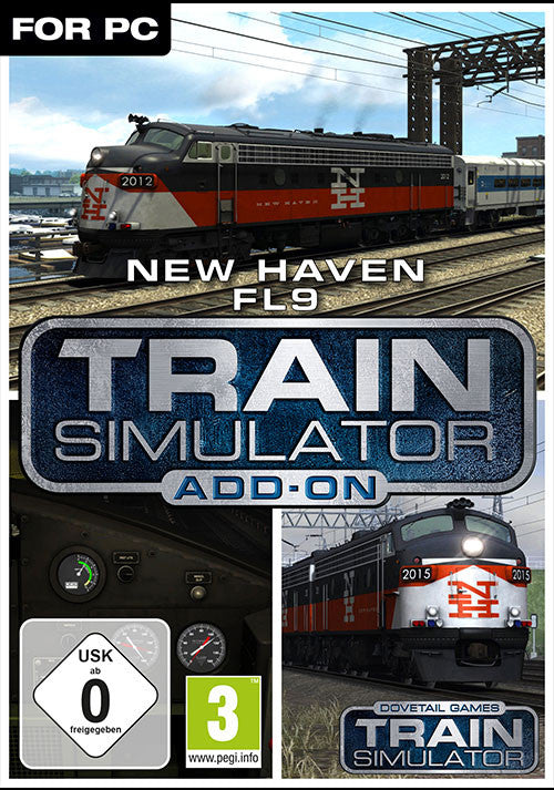 TRAIN SIMULATOR: NEW HAVEN FL9 LOCO ADD-ON - STEAM - MULTILANGUAGE - WORLDWIDE - PC - Libelula Vesela - Jocuri video