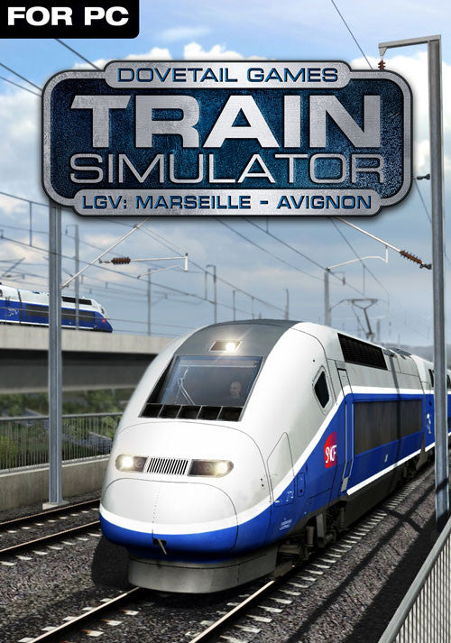 TRAIN SIMULATOR: LGV: MARSEILLE - AVIGNON ROUTE ADD-ON - STEAM - MULTILANGUAGE - WORLDWIDE - PC - Libelula Vesela - Jocuri video