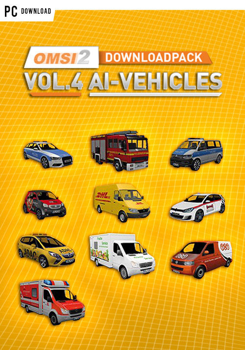 OMSI 2 DOWNLOAD PACK VOL. 4 - AI-VEHICLES - PC - STEAM - DE, EN - WORLDWIDE - Libelula Vesela - Jocuri video