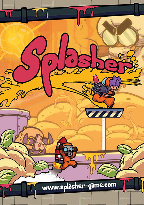 SPLASHER - STEAM - MULTILANGUAGE - WORLDWIDE - PC - Libelula Vesela - Jocuri video