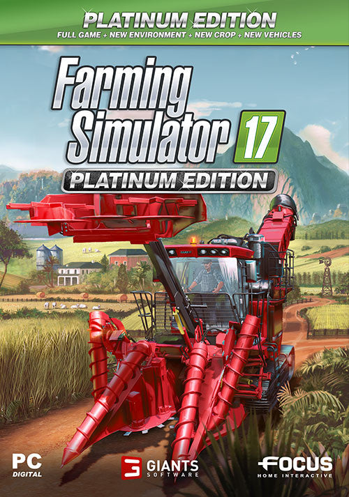 FARMING SIMULATOR 17 PLATINIUM EDITION - STEAM - WORLDWIDE - MULTILANGUAGE - PC - Libelula Vesela - Jocuri video
