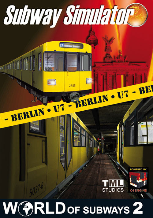 WORLD OF SUBWAYS 2 - BERLIN LINE 7 - STEAM - MULTILANGUAGE - WORLDWIDE - PC - Libelula Vesela - Jocuri video