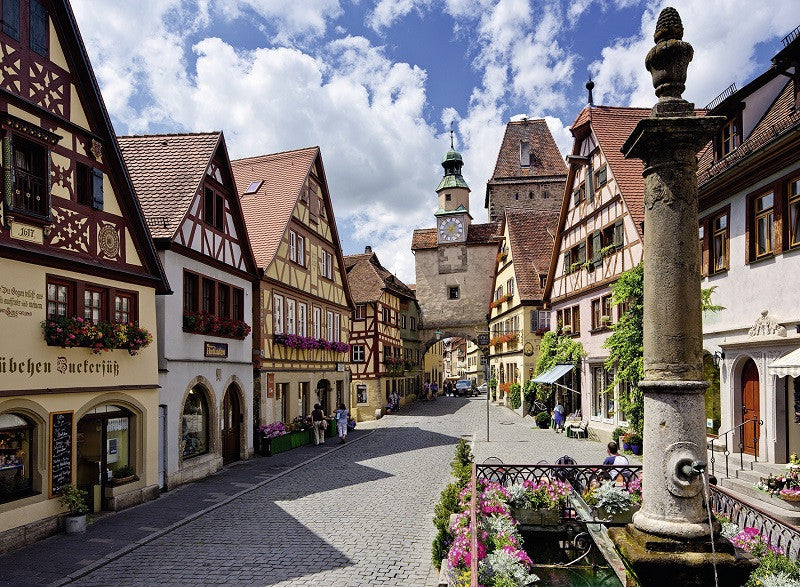 PUZZLE ROTHENBURG, 500 PIESE (RVSPA13607) - Libelula Vesela - Jucarii