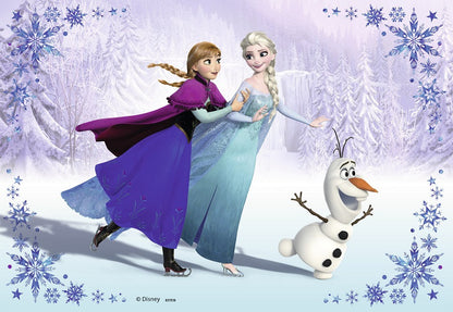 PUZZLE FROZEN SURORI PENTRU TOTDEAUNA, 2X24 PIESE (RVSPC09115) - Libelula Vesela - Jucarii