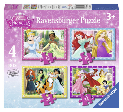 PUZZLE PRINTESELE DISNEY 12/16/20/24P (RVSPC07397) - Libelula Vesela - Jucarii