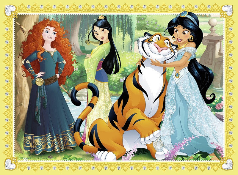 PUZZLE PRINTESELE DISNEY 12/16/20/24P (RVSPC07397) - Libelula Vesela - Jucarii