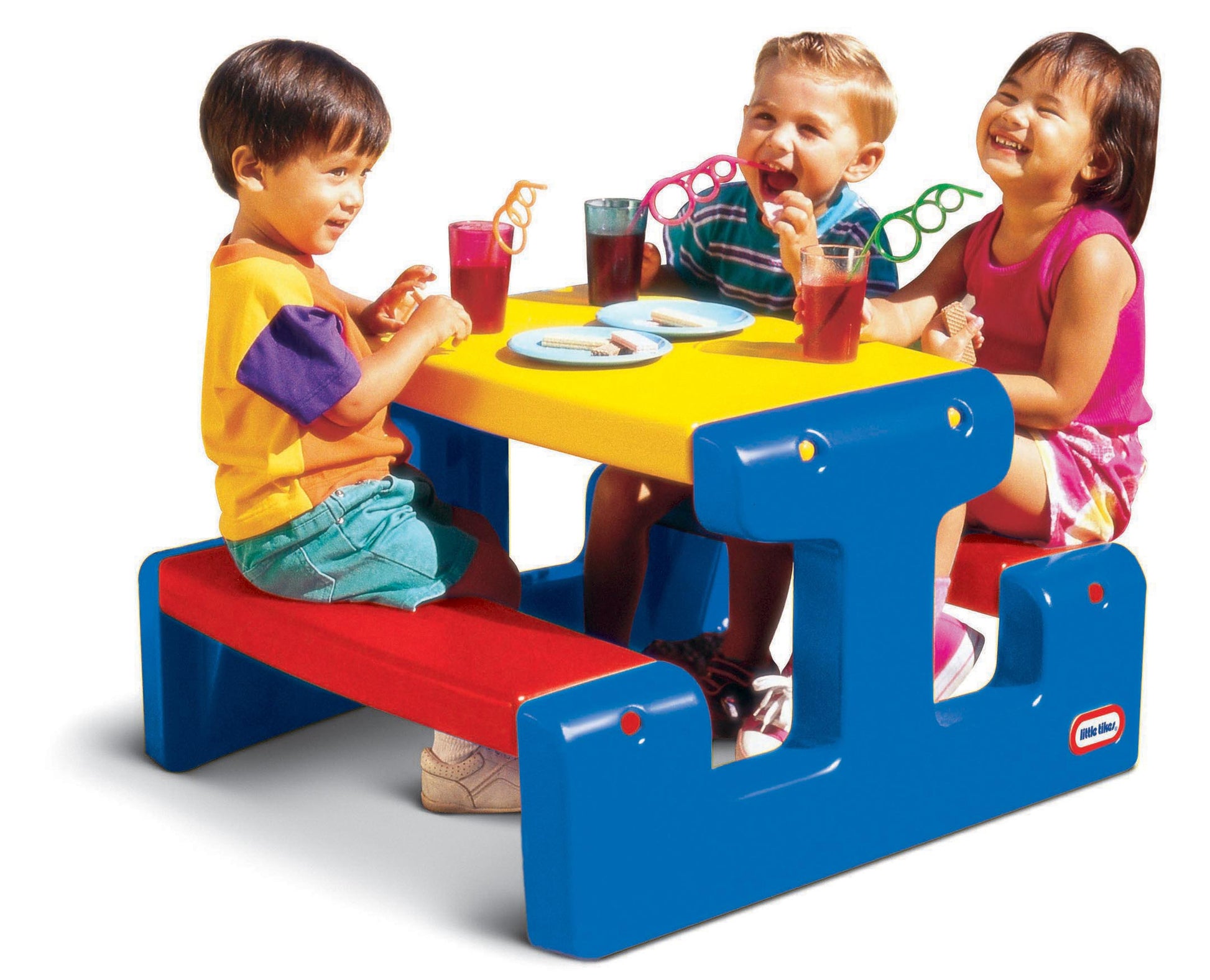 LITTLE TIKES - MASUTA PENTRU PICNIC - ALBASTRA (LT47950) - Libelula Vesela - Jucarii