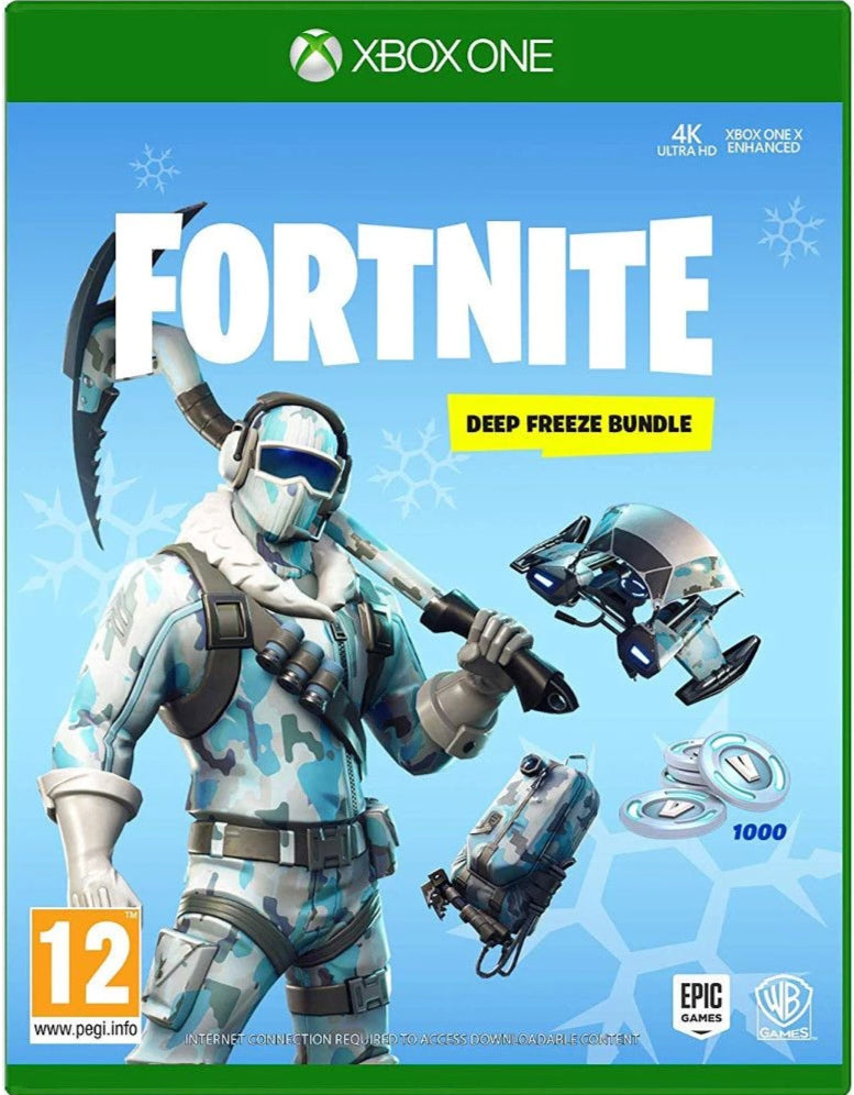 FORTNITE DEEP FREEZE BUNDLE - XBOX ONE - XBOX LIVE - WORLDWIDE - MULTILANGUAGE - Libelula Vesela - Jocuri video