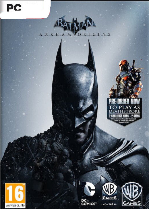 BATMAN: ARKHAM ORIGINS - PC - STEAM - MULTILANGUAGE - EU - Libelula Vesela - Jocuri video