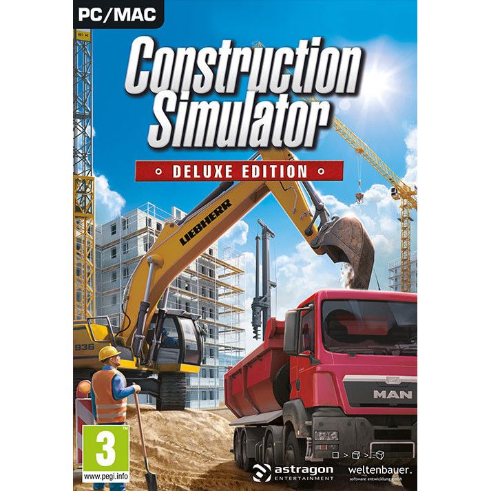 CONSTRUCTION SIMULATOR 2015: DELUXE EDITION - STEAM - WORLDWIDE - MULTILANGUAGE - PC - Libelula Vesela - Jocuri video