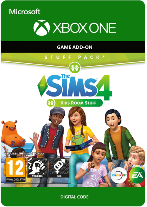 THE SIMS 4 KIDS ROOM STUFF - EXPANSION PACK - XBOX ONE - XBOX LIVE - MULTILANGUAGE - WORLDWIDE - Libelula Vesela - Jocuri video