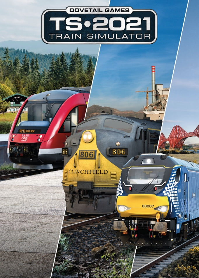 TRAIN SIMULATOR 2021 (ROW) - PC - STEAM - MULTILANGUAGE - ROW - Libelula Vesela - Jocuri video