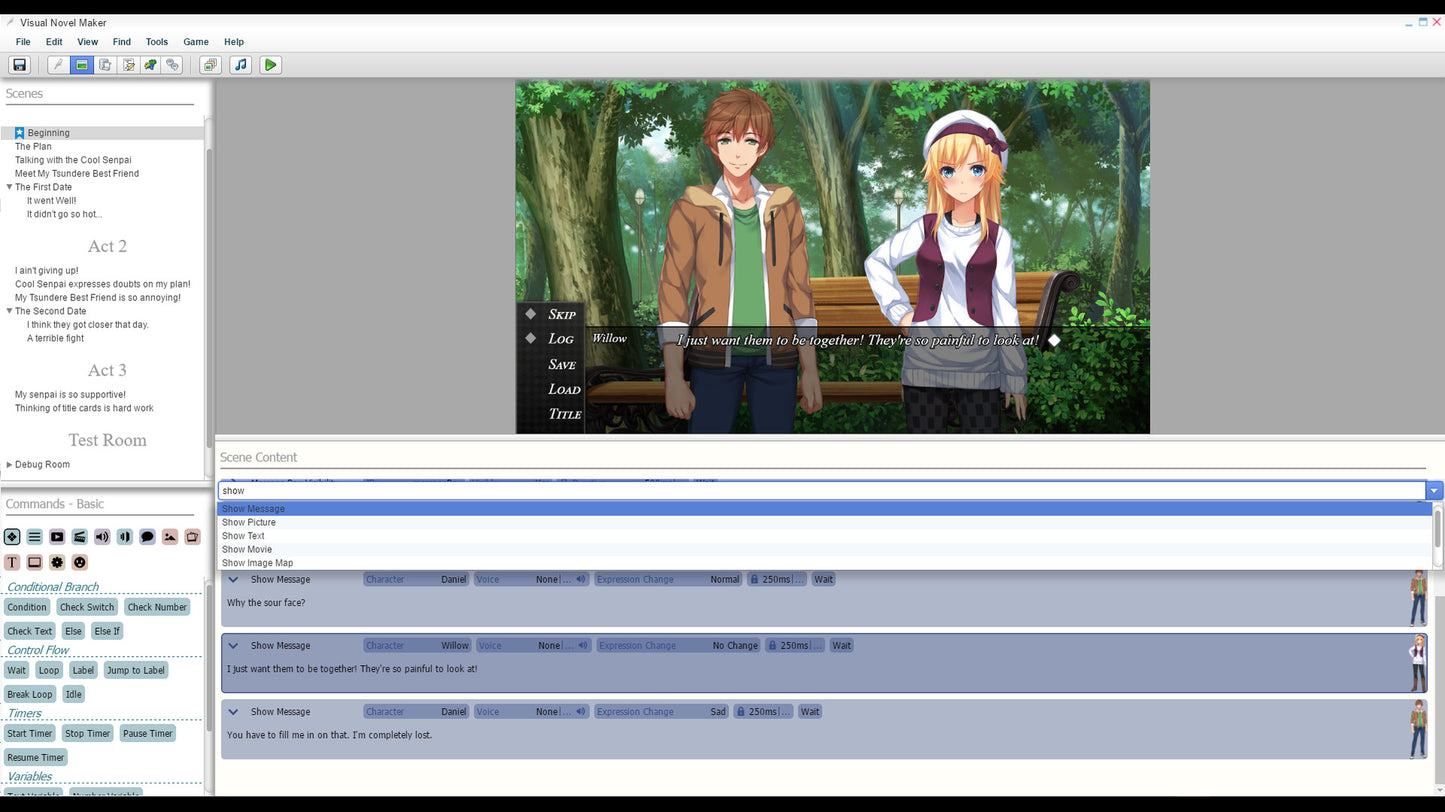 VISUAL NOVEL MAKER + LIVE2D - STEAM - MULTILANGUAGE - WORLDWIDE - PC - Libelula Vesela - Software