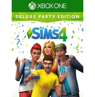 THE SIMS 4 DELUXE PARTY EDITION - EXPANSION PACK - XBOX LIVE - MULTILANGUAGE - EU - XBOX ONE - Libelula Vesela - Jocuri video