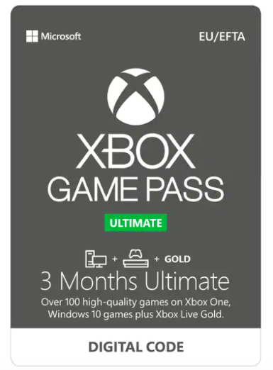 XBOX GAME PASS ULTIMATE 3 MONTH SUBSCRIPTION - XBOX LIVE - MULTILANGUAGE - EU - Libelula Vesela - Jocuri video