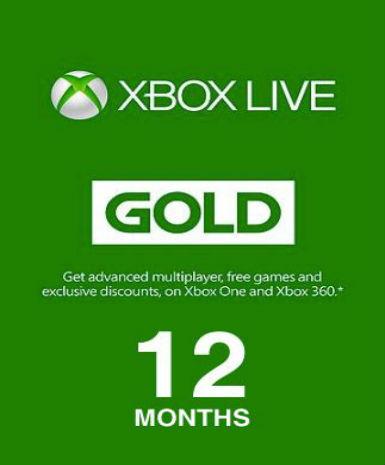 XBOX LIVE GOLD 12 MONTH EU - XBOX LIVE - EU - EN / FR - Libelula Vesela - Jocuri video