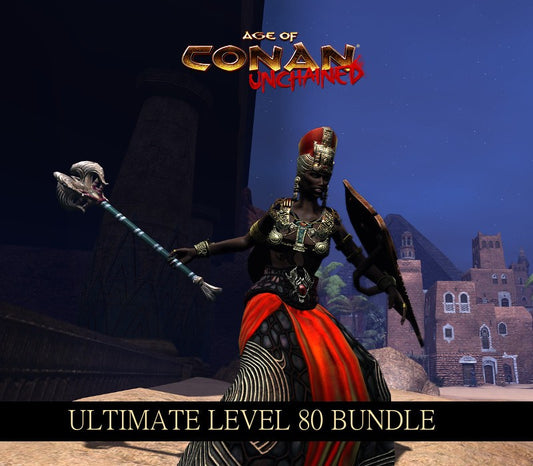 AGE OF CONAN - ULTIMATE LEVEL 80 BUNDLE - NONE - PC - WORLDWIDE - MULTILANGUAGE - Libelula Vesela - Jocuri video