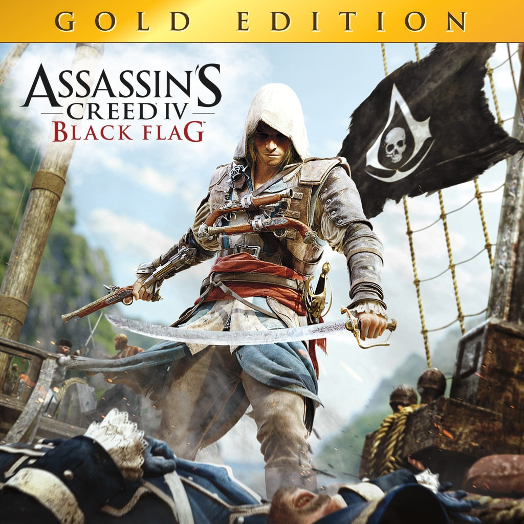 ASSASSIN'S CREED IV - BLACK FLAG (GOLD EDITION) - PC - UPLAY - MULTILANGUAGE - WORLDWIDE - Libelula Vesela - Jocuri video